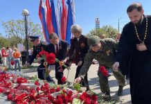 Священнослужители 6 благочиния приняли участие в памятных мероприятиях, посвященных Дню Победы