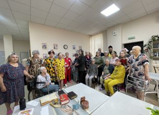 Иерей Сергий Кондратенко посетил подопечных дома-интерната для престарелых и инвалидов «Родительская усадьба»