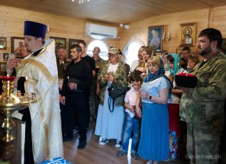 Казаки молились в храме святителя Луки Крымского