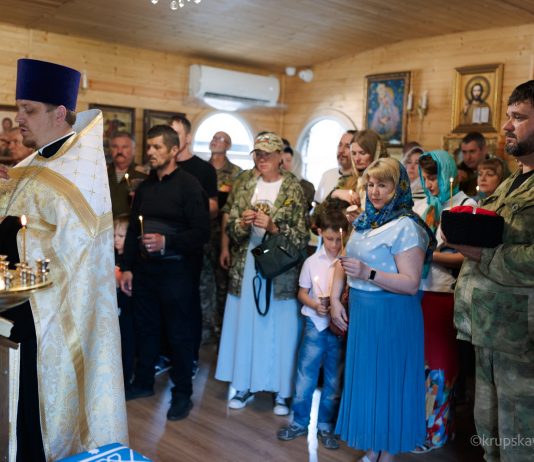 Казаки молились в храме святителя Луки Крымского