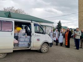 В Горячеключевском благочинии отправили гуманитарный груз в зону СВО