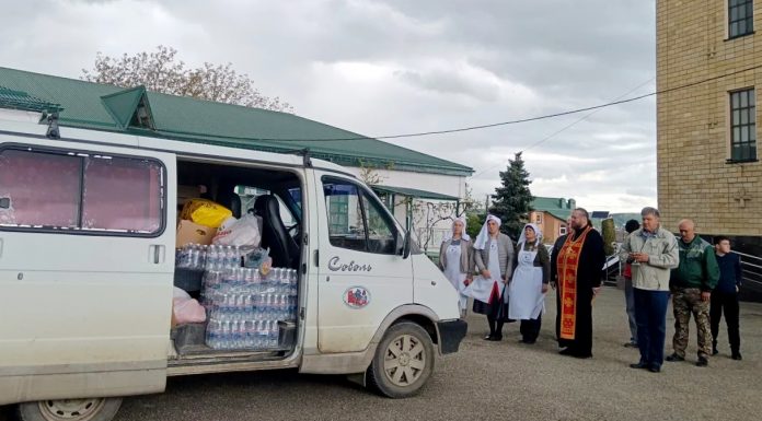 В Горячеключевском благочинии отправили гуманитарный груз в зону СВО