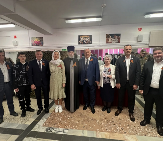 Протоиерей Геннадий Волков принял участие в мероприятии, посвященном 81-й годовщине Победы в Великой Отечественной войне