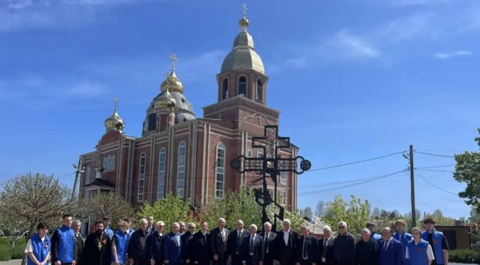 В храме Вознесения Господня в поселке Пашковском прошла акция «Сад памяти»