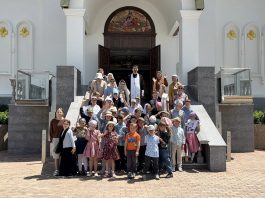 Воспитанники воскресной школы храма Вознесения Господня Тимашевского района посетили храм Рождества Христова в станице Динской