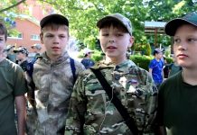 Завершил работу летний военно-патриотический лагерь при Рождественском храме