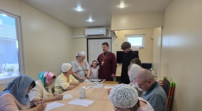 В храме прмц. Елисаветы состоялась встреча приходской библейской группы по Патриаршей программе изучения Библии