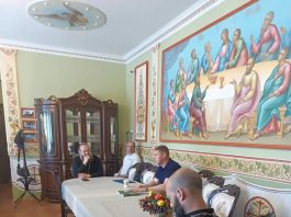 В храме в честь иконы Божией Матери иконы «Целительница» прошла встреча с писателем Дмитрием Дорошевым