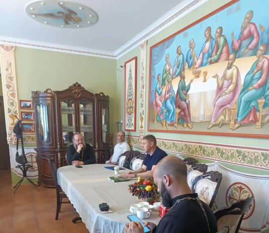 В храме в честь иконы Божией Матери иконы «Целительница» прошла встреча с писателем Дмитрием Дорошевым
