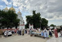 В храме Вознесения Господня прошло мероприятие, посвященное Дню памяти и скорби