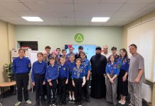 Иеромонах Филарет (Зубов) встретился с молодежью в благотворительном фонде «Открывая энергию»