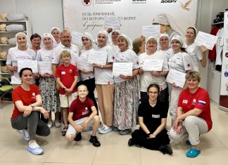 В Екатеринодарской и Кубанской епархии продолжаются курсы первой помощи для сестёр милосердия