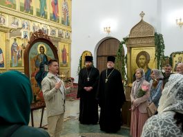 В храме святых равноапостольных Кирилла и Мефодия прошла лекция для прихожан