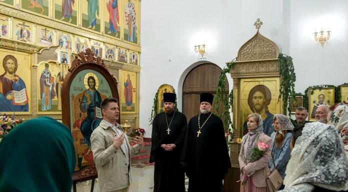 В храме святых равноапостольных Кирилла и Мефодия прошла лекция для прихожан