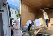 В военный госпиталь Ростова-на-Дону отправлена очередная партия гуманитарного груза