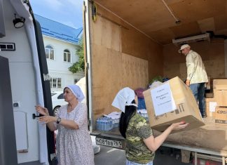 В военный госпиталь Ростова-на-Дону отправлена очередная партия гуманитарного груза
