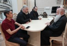 Духовник Кубанского казачьего войска протоиерей Иоанн Гармаш провел встречу, посвященную проблеме неоязычества
