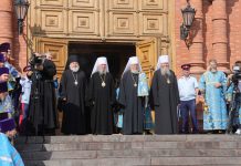 Митрополит Василий принимает участие в торжествах в Волгоградской епархии