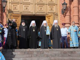 Митрополит Василий принимает участие в торжествах в Волгоградской епархии