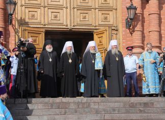 Митрополит Василий принимает участие в торжествах в Волгоградской епархии