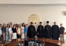 В Кубанском государственном университете состоялась встреча иеромонаха Филарета (Зубова) с православным молодежным активом