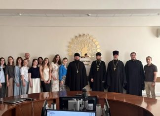 В Кубанском государственном университете состоялась встреча иеромонаха Филарета (Зубова) с православным молодежным активом