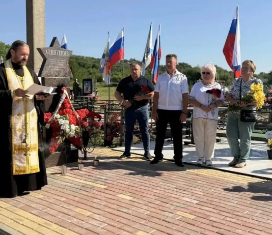 В станице Васюринской была совершена заупокойная лития по погибшим воинам