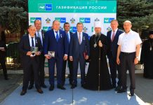 В Свято-Екатерининском соборе города Краснодара состоялась торжественная церемония подключения храма к сетевому газоснабжению
