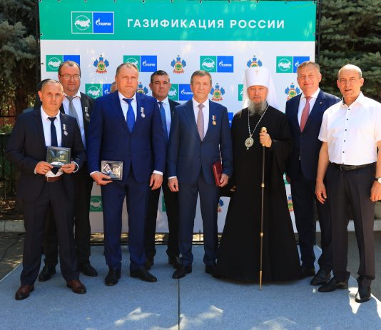 В Свято-Екатерининском соборе города Краснодара состоялась торжественная церемония подключения храма к сетевому газоснабжению