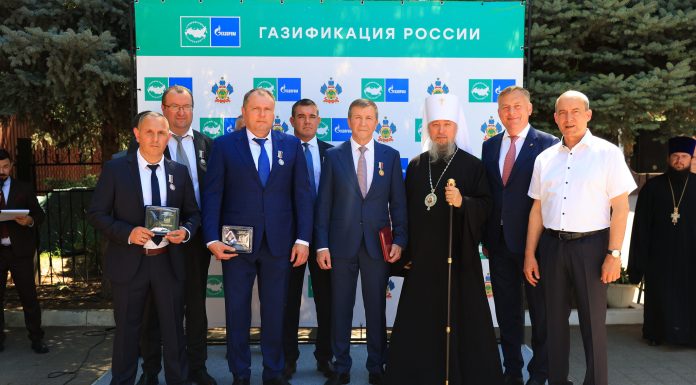 В Свято-Екатерининском соборе города Краснодара состоялась торжественная церемония подключения храма к сетевому газоснабжению