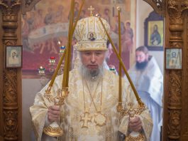 Митрополит Василий возглавил Божественную литургию в храме святого Пророка, Предтечи и Крестителя Господня Иоанна