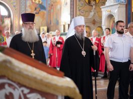 Митрополит Василий принял участие в мероприятии, посвященном 20-летию церемониала «Час славы Кубани»