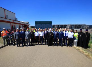 Митрополит Василий принял участие в мероприятии, посвященном газификации аэропорта «Краснодар»