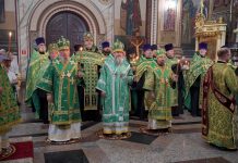Митрополит Василий принимает участие в торжествах, посвященных 30-летию служения митрополита Сыктывкарского и Коми-Зырянского Филиппа
