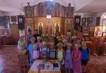 Воспитанники культурно-досугового центра посёлка Южного побывали в храме Преображения Господня