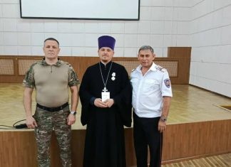 Иерей Иоанн Усачев получил медаль за волонтёрскую деятельность
