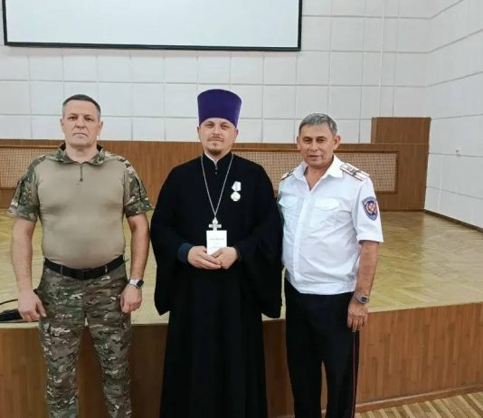 Иерей Иоанн Усачев получил медаль за волонтёрскую деятельность