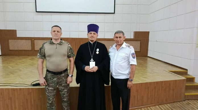 Иерей Иоанн Усачев получил медаль за волонтёрскую деятельность