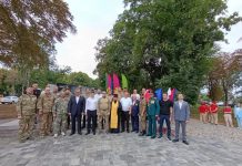 В станице Старомышастовской открыли памятник героям специальной военной операции