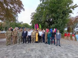 В станице Старомышастовской открыли памятник героям специальной военной операции