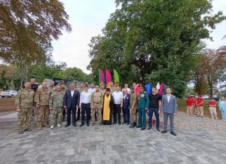 В станице Старомышастовской открыли памятник героям специальной военной операции