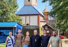 Велопробег в честь Преображения Господня прошел в 17-ом Полтавском благочинии