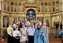 В храме Вознесения Господня станицы Пластуновской состоялся благодарственный молебен