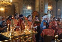 В праздник пророка Божия Илии митрополит Василий совершил Божественную литургию в Свято-Ильинском храме