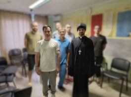 Иерей Николай Козак провёл духовную беседу с пациентами наркологического диспансера