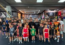 Иерей Давид Кочаров посетил школу бокса «Боец»
