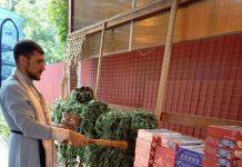 Иерей Давид Кочаров совершил освящение гуманитарной помощи для военнослужащих