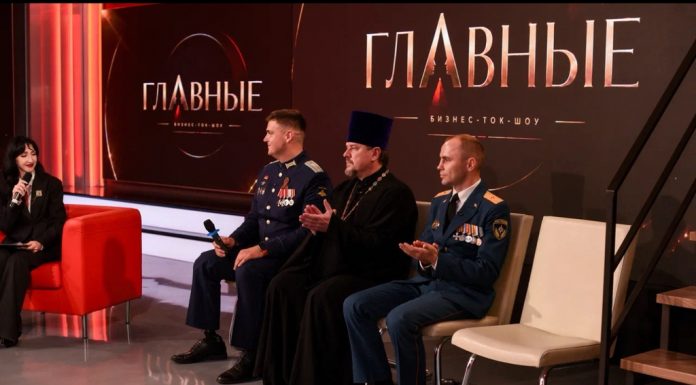 Протоиерей Георгий Козак принял участие в бизнес-ток-шоу «Главные»