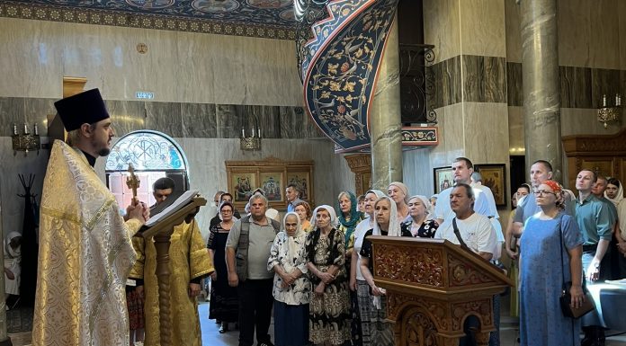 В храме вмч. Пантелеимона почтили память священномученика Андрея (Ковалёва), пресвитера Кубанского