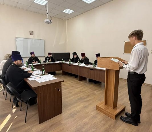 В Екатеринодарской духовной семинарии прошли вступительные экзамены